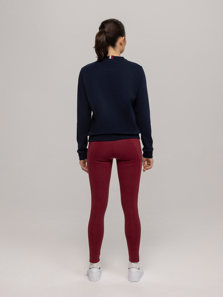 Bluza Tommy Hilfiger Illinois Graphik - granatowa