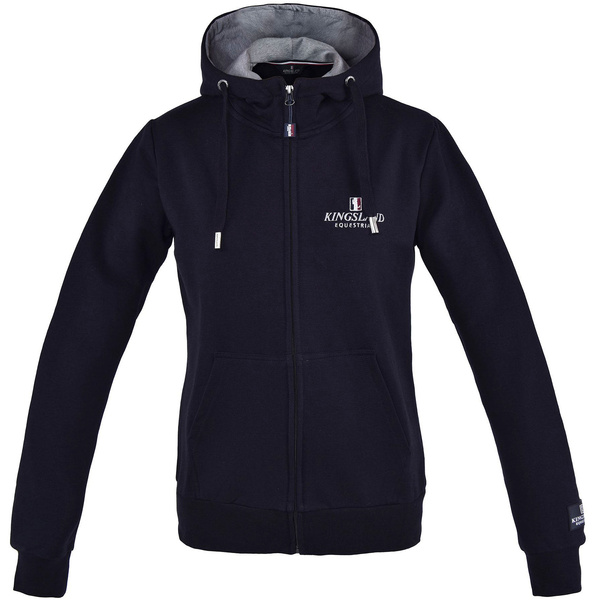 Bluza Kingsland Classic Unisex Sweat Jacket - granatowy