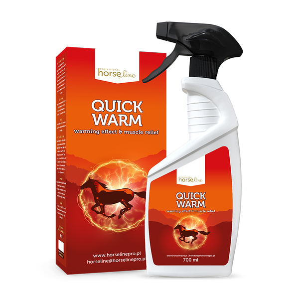 HorseLinePRO Quick Warm - wcierka rozgrzewająca 700 ml