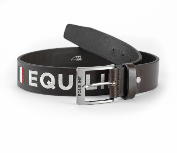Pasek Equiline Ralph - brązowy