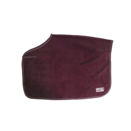 Kentucky półderka do jazdy Quater Rug Heavy Fleece - bordowa