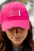 Kentucky czapka Rubber Logo - różowa