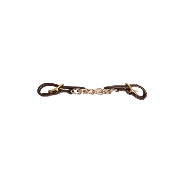 Dy'on łańcuszek do Hackamore Chain Single D Collection - brązowy