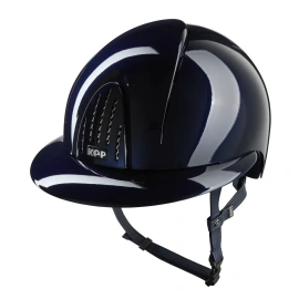 Kask KEP Smart NOVA POLO Polish - granatowy z granatowymi paskami