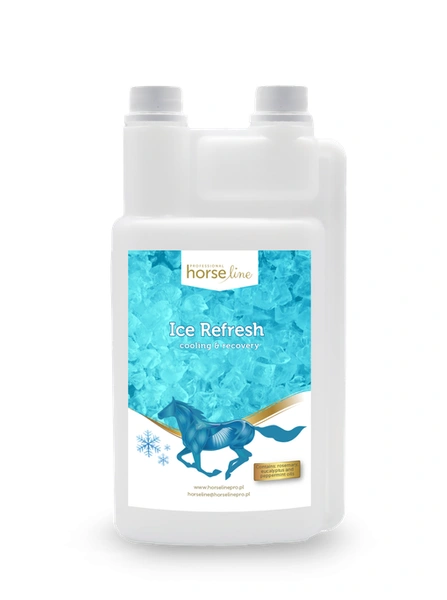 HorseLinePRO Ice Refresh orzeźwiający szampon chłodzący 1000ml