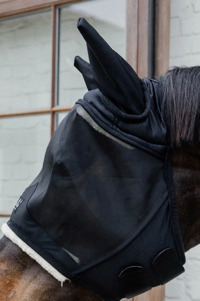 Kentucky maska na owady Skin Friendly - z uszami czarna