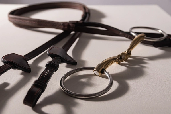 Velari wędzidło Snaffle Loose Ring Double Jointed Sweet Copper 16 mm
