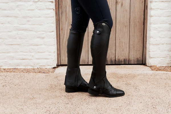 Czapsy Pro Half Chaps Standard Dy'on - czarne