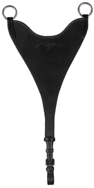 Skórzany wytok Bib Dy'on New English - czarny