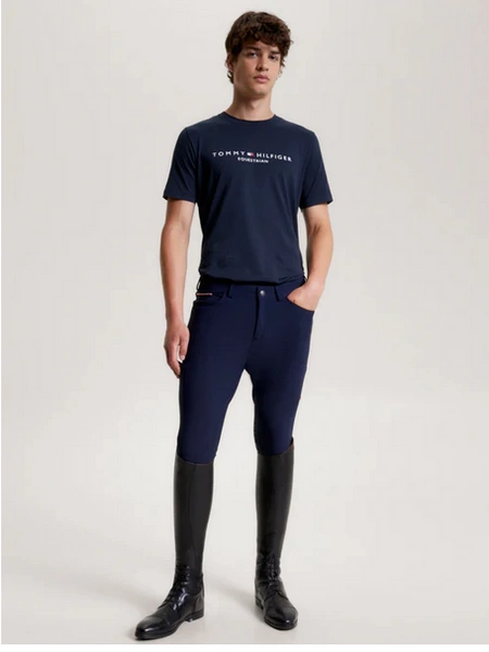 T-shirt Tommy Hilfiger Williamsburg Graphic - granatowy