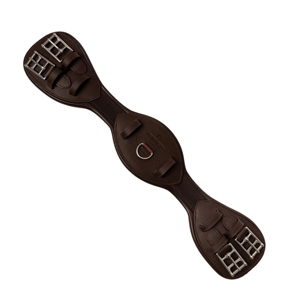Kentucky anatomiczny ujeżdżeniowy popręg - brązowy
