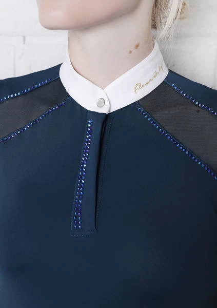 Koszula konkursowa Fleur de Lys Poppy - ciemna zieleń