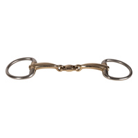 Velari wędzidło Eggbutt Double Jointed Sweet Copper 16 mm