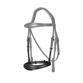 Anatomiczny skórzany nachrapnik bez skośnika Dy'on New English