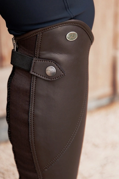 Czapsy Pro Half Chaps Standard Dy'on - brązowe