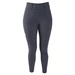 Damskie legginsy Kentucky Classic z kolanowym lejem - niebieskie