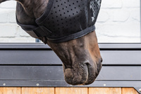  Kentucky Fly Mask Heart - maska na owady - czarna
