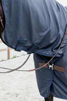 Kentucky derka przeciwdeszczowa do jazdy RainCoat Hurricane - granatowa