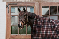 Osuszająca derka Kentucky Heavy Fleece Rug Square Stripes 210x200 cm