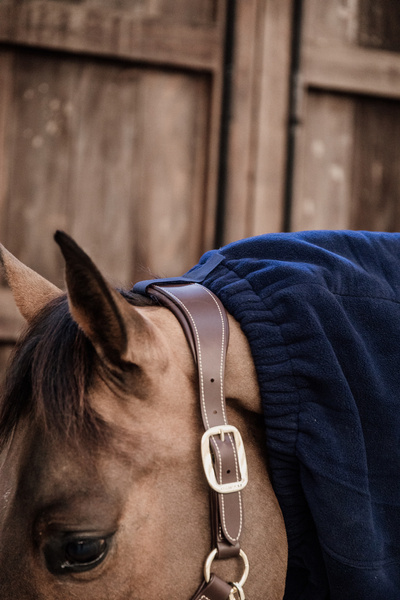 Kentucky kaptur polarowy Heavy Fleece - granatowy