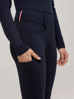 Ocieplane legginsy Tommy Hilfiger Vermont - granatowe
