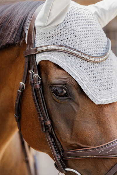 Kentucky nauszniki wyciszające Wellington Diamond Rope - szare