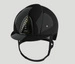 Kask KEP Cromo 2.0 Shine with Black Mirrors and Crystals - czarny z czarnymi paskami