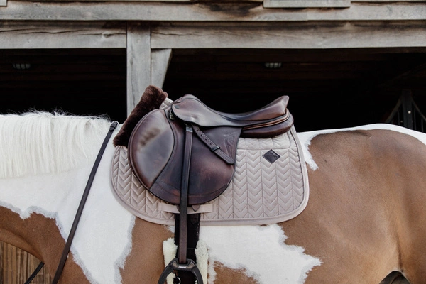 Kentucky czaprak Skin Friendly Velvet - beż