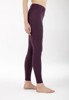 Ocieplane legginsy Equiline Geggifh - bordowe