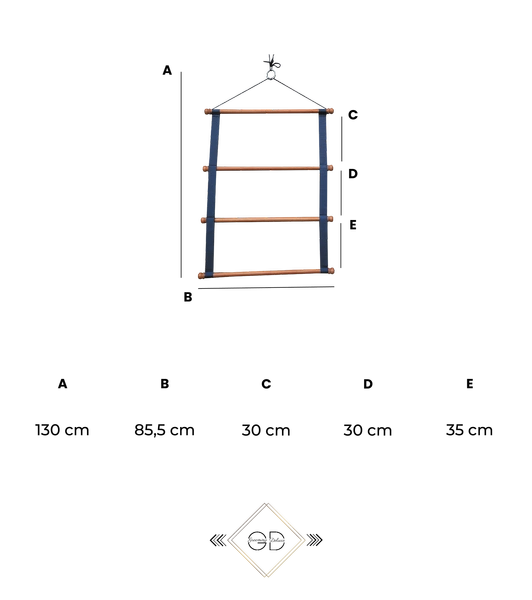 Wieszak na czapraki Luxe Kentucky