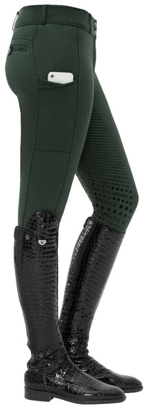 Termobryczesy Spooks Elina Full Grip Thermo - ciemna zieleń
