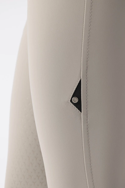 Damskie bryczesy Equiline Ceriek z pełnym lejem X-Grip - beżowe