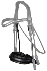 Rurkowy matowy szeroki nachrapnik szwedzki Dy'on Dressage