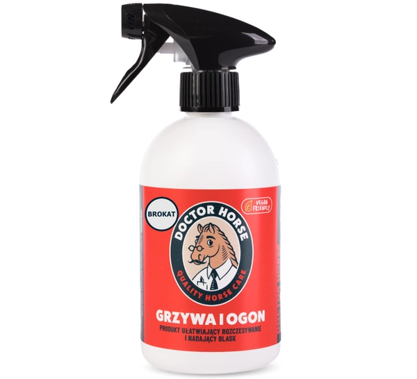 Odżywka do rozczesywania Doctor Horse Grzywa i ogon z brokatem 500ml