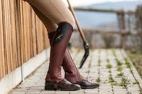 Czapsy Original Half Chaps Dy'on - brązowe