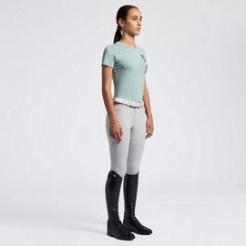 Dziewczęca koszulka Cavalleria Toscana TSA020 - miętowa