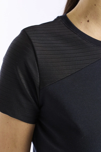 Koszulka Ego7 Ribbed - czarna