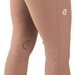 Damskie legginsy Kentucky Classic z kolanowym lejem - pudrowy róż