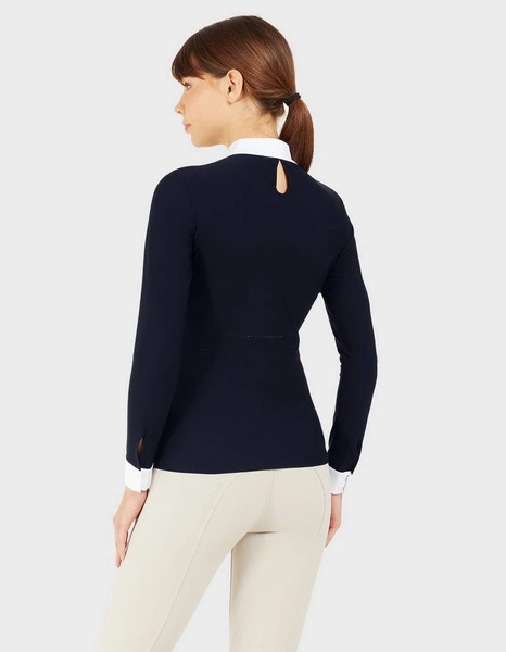 Koszula konkursowa Samshield Aloise - granatowa