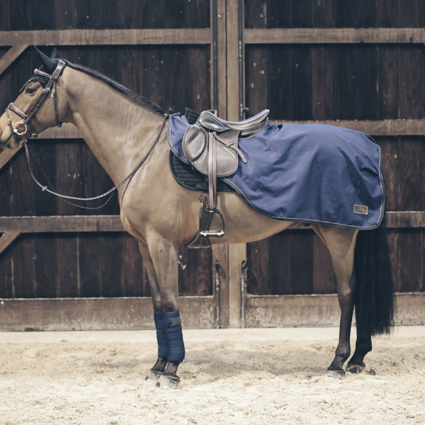 Kentucky półderka do jazdy Riding Rug All Weather 160g - granatowa