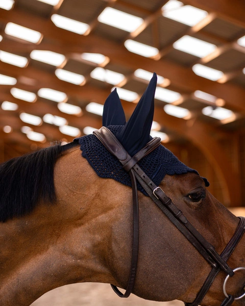 Nauszniki Samshield FlyShield Swarovski - granatowe