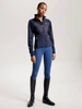 Bluza Tommy Hilfiger Equestrian Thermo-Hybrid - granatowa