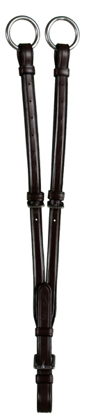 Skórzany wytok Dy'on US Jumping - czarny