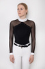 Koszula konkursowa Fleur de Lys Equestrian Molly Spark - czarna