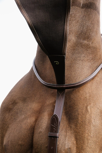 Elastyczny wytok Elastic Bib Martingale Dy'on New English - brązowy