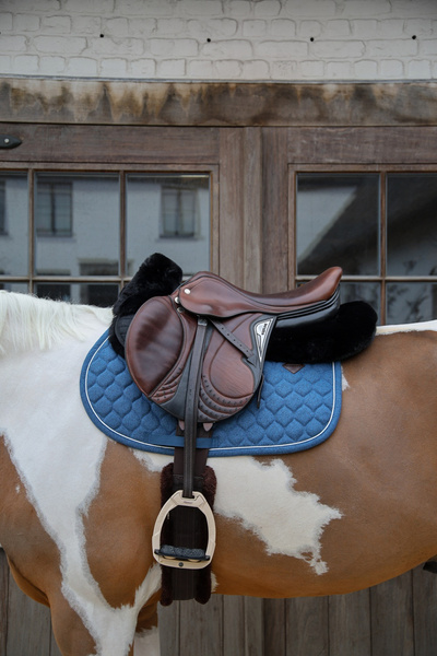 Podkładka Kentucky Sheepskin Half Pad Absorb 10mm - czarna