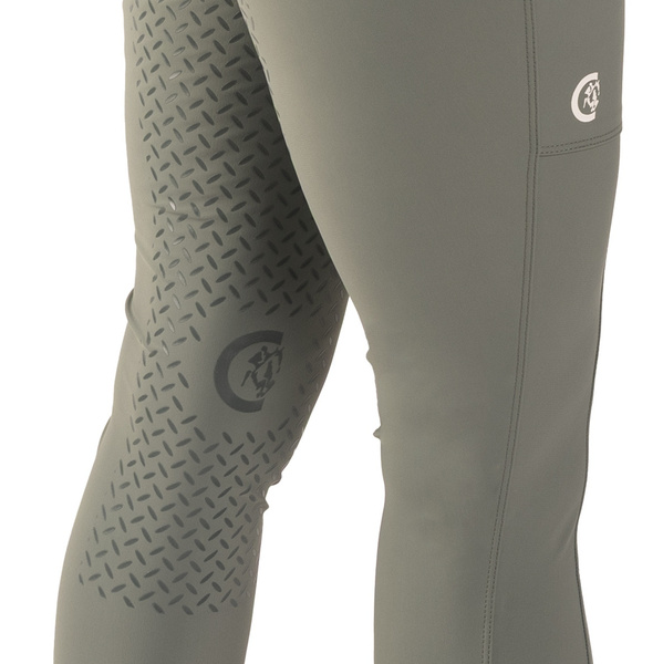 Damskie legginsy Kentucky Classic z pełnym lejem - khaki