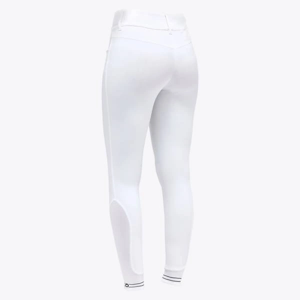 Bryczesy CT Motif Print Full Grip Cavalleria Toscana - biały