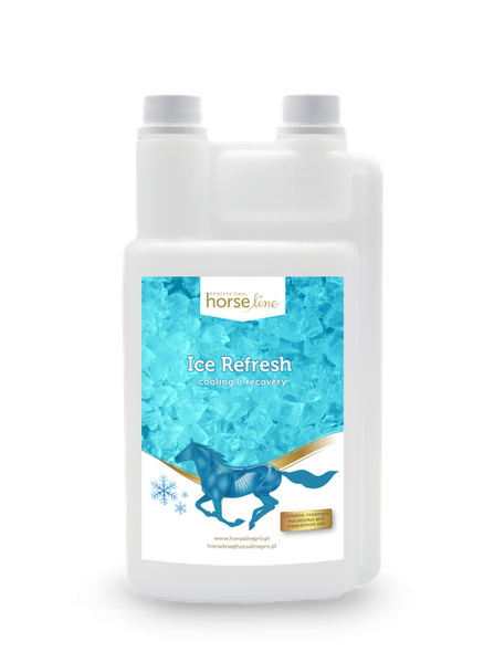 HorseLinePRO Ice Refresh orzeźwiający szampon chłodzący 1000 ml 