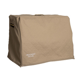 Pokrowiec na dużą skrzynkę na szczotki Show Grooming Box Cover - beżowy - Kentucky Grooming Deluxe
